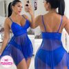 BABYDOLL ZARA AZUL REY