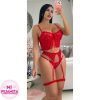 LENCERIA PASION ROJO
