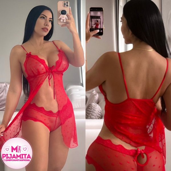 BABYDOLL ANITA ROJO