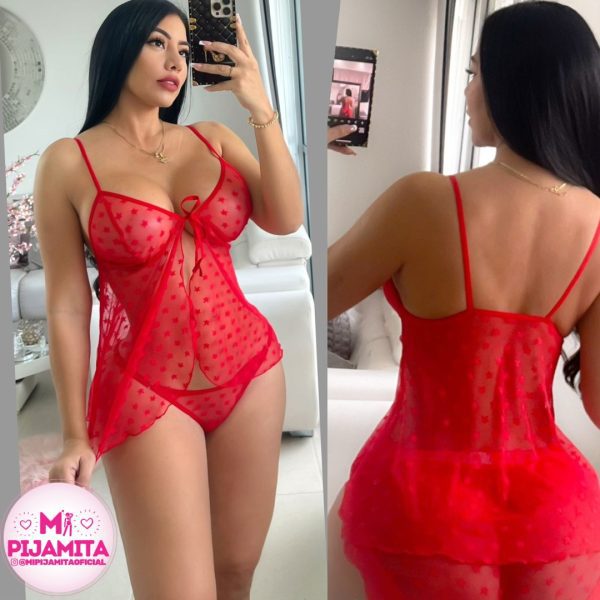 BABYDOLL TRIO SUPREMA ROJO