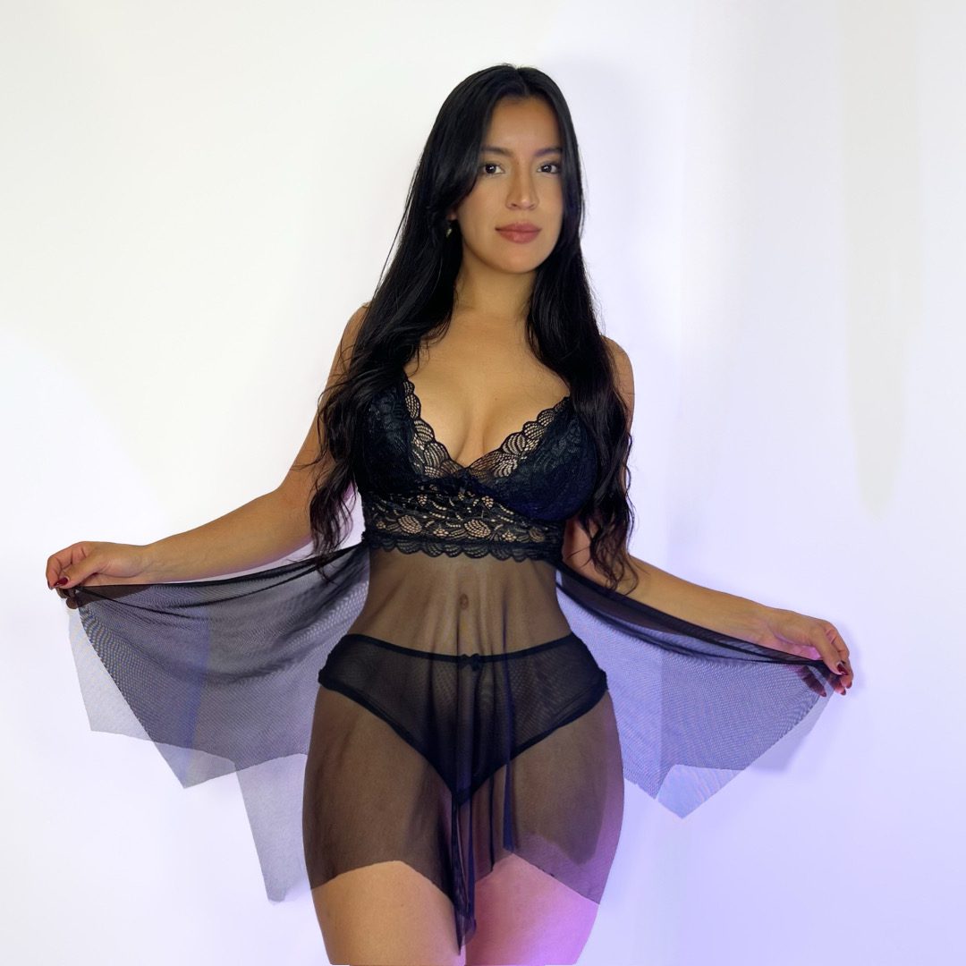 BABYDOLL ZARA NEGRO
