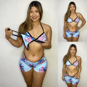 PIJAMA TRIO CANDY STITCH