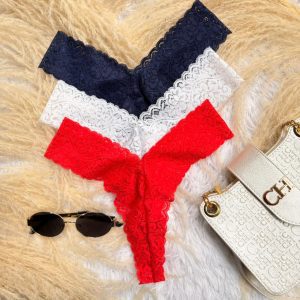 COMBO TANGA SEXY TALLA UNICA (R-B-A)