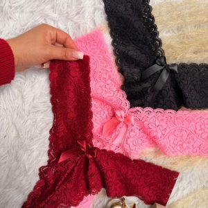 COMBO TANGA SEXY TALLA UNICA (N-R-V)