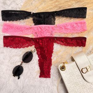 COMBO TANGA DESEO TALLA UNICA (N-R-V)