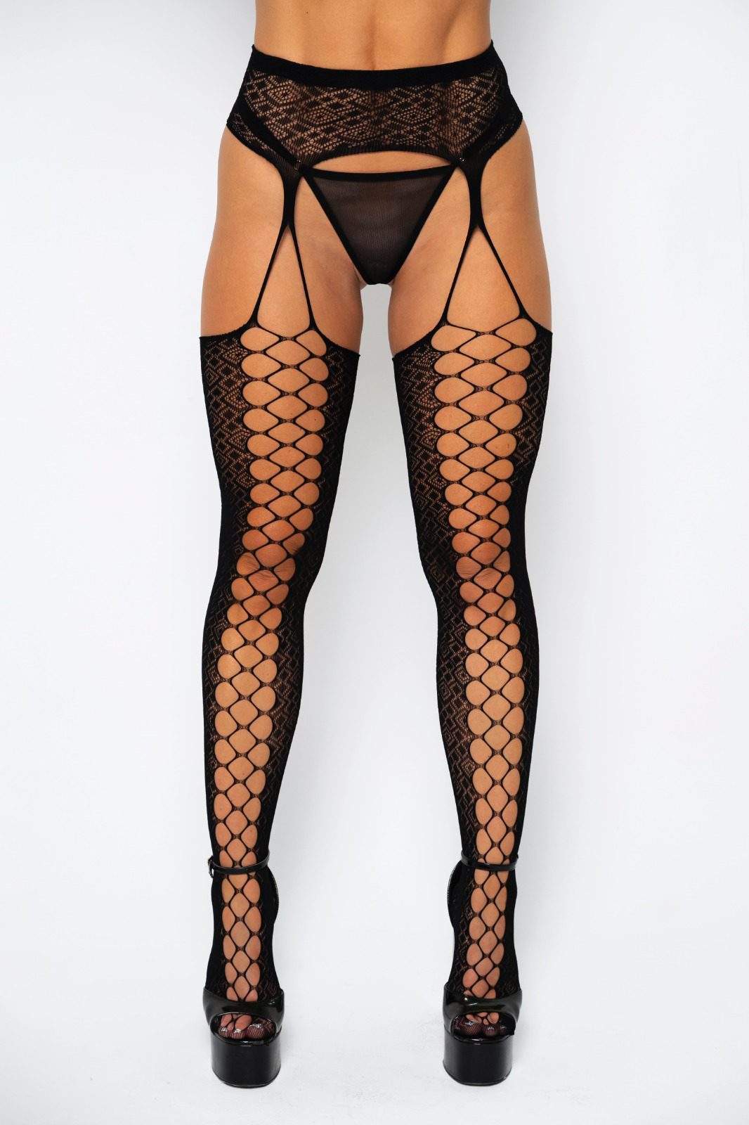 MEDIAS MALLA LUNA TALLA UNICA