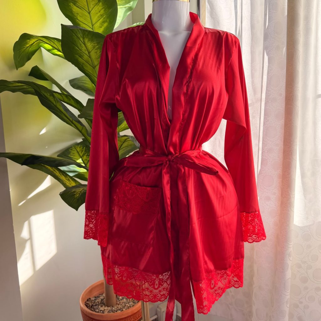LEVANTADORA SATIN ROJO