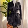 LEVANTADORA SATIN NEGRO